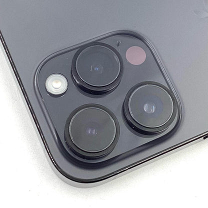 【全額返金保証】【最速発送】Apple iPhone iPhone 14 Pro 256GB スペースブラック Softbank 美品 動作確認済 80%