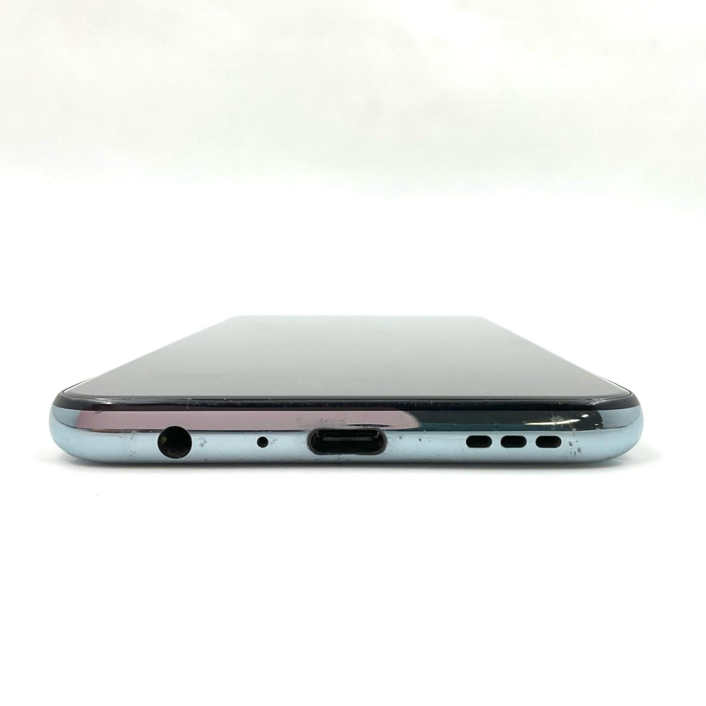 【全額返金保証】【最速発送】OPPO Reno 5 A 128GB アイスブルー Softbank A101OP 白ロム 動作確認済