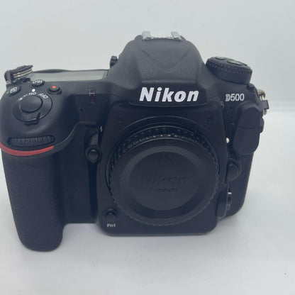 【全額返金保証】【最速発送】Nikon デジタル一眼 D500 美品 動作確認済