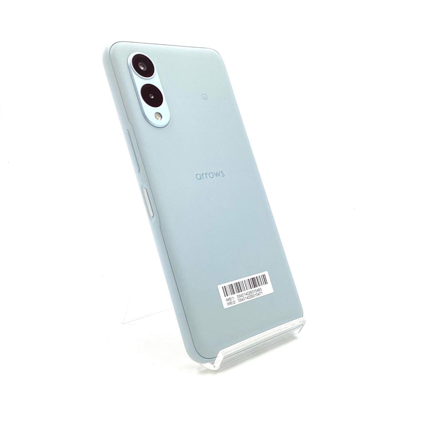 【全額返金保証】【最速発送】富士通 arrows We2 64GB ライトブルー docomo F-52E 白ロム 美品 動作確認済