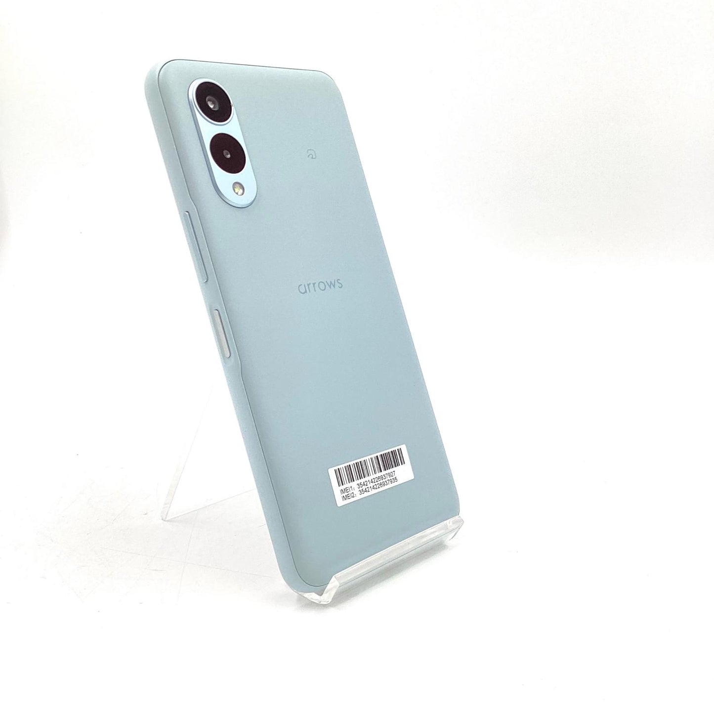 【全額返金保証】【最速発送】富士通 arrows We2 64GB ライトブルー docomo F-52E 白ロム 超美品 動作確認済