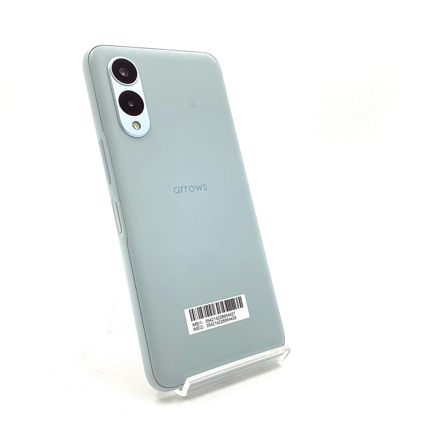 【全額返金保証】【最速発送】富士通 arrows We2 64GB ライトブルー docomo F-52E 白ロム 美品 動作確認済