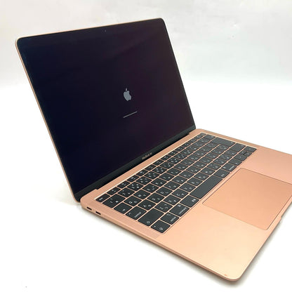 【全額返金保証】【最速発送】Apple MacBook Air 13.3インチ 2018 1.6 GHz デュアルコアIntel Core i5 8GB 128GB ゴールド 美品 動作確認済