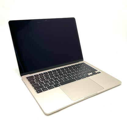 【全額返金保証】【最速発送】Apple MacBook Air 13.6インチ 2024 Apple M3 16GB 256GB スターライト 100% 超美品 動作確認済