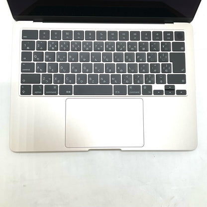 【全額返金保証】【最速発送】Apple MacBook Air 13.6インチ 2024 Apple M3 16GB 256GB スターライト 100% 超美品 動作確認済