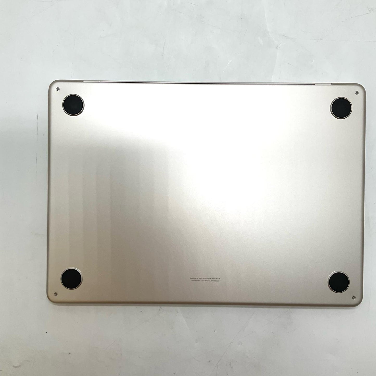 【全額返金保証】【最速発送】Apple MacBook Air 13.6インチ 2024 Apple M3 16GB 256GB スターライト 100% 超美品 動作確認済