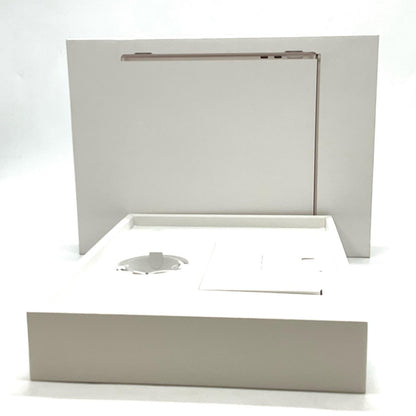 【全額返金保証】【最速発送】Apple MacBook Air 13.6インチ 2024 Apple M3 16GB 256GB スターライト 100% 超美品 動作確認済