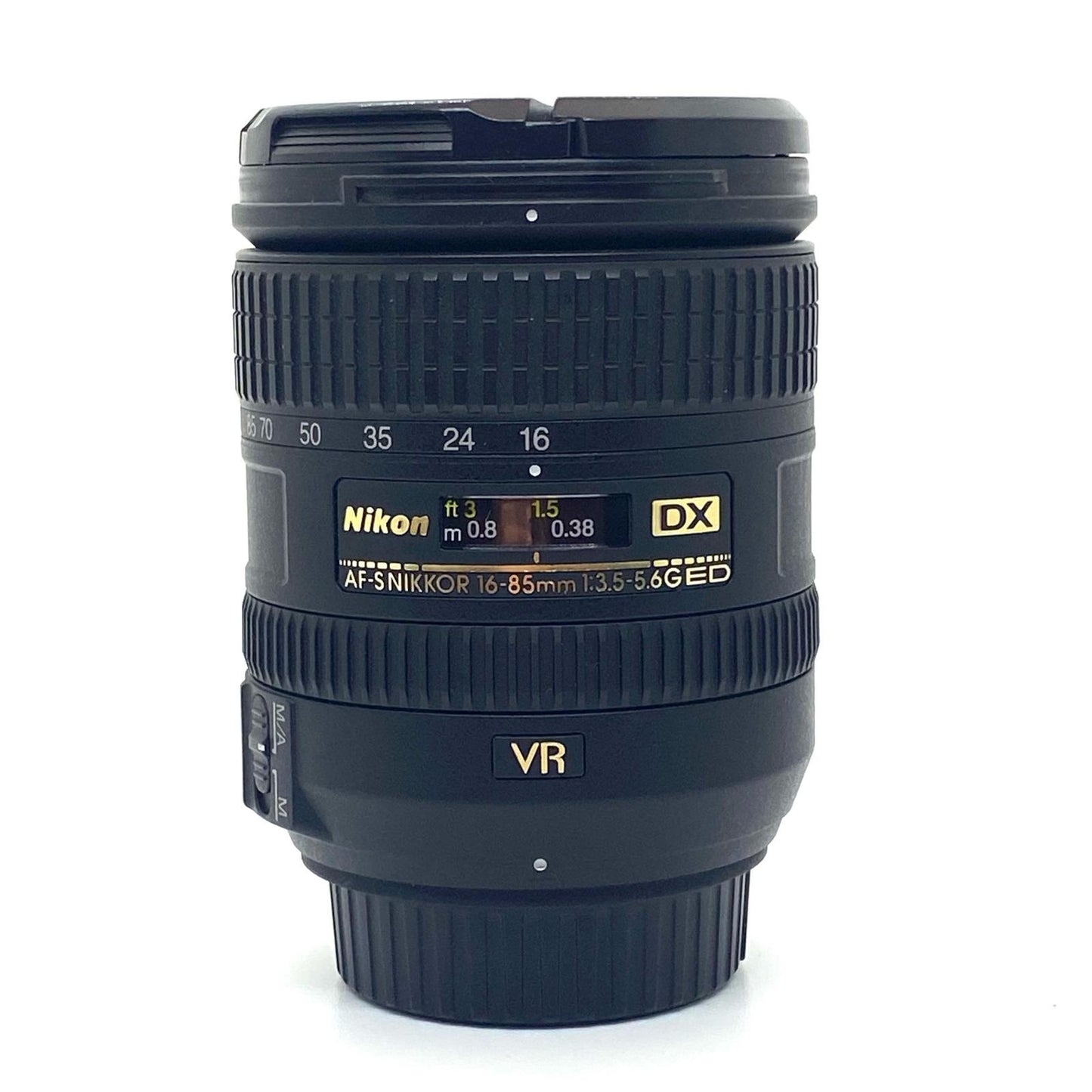 【全額返金保証】【最速発送】Nikon AF-S DX NIKKOR 16-85mm f/3.5-5.6G ED VR 美品 動作確認済