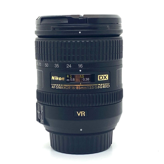 【全額返金保証】【最速発送】Nikon AF-S DX NIKKOR 16-85mm f/3.5-5.6G ED VR 美品 動作確認済