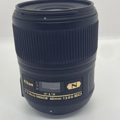 【全額返金保証】【最速発送】Nikon AF-S Micro NIKKOR 60mm f/2.8G ED 美品 動作確認済