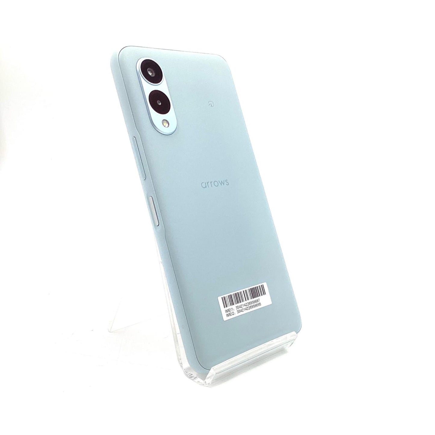 【全額返金保証】【最速発送】富士通 arrows We2 64GB ライトブルー docomo F-52E 白ロム 美品 動作確認済