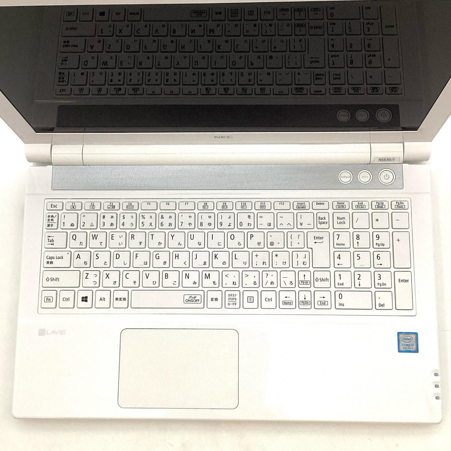 【全額返金保証】【最速発送】NEC LAVIE NS630/J PC-NS630JAW Intel(R) Core(TM) i7-8550U CPU @1.80GHz 4GB SSD 256GB 75.2% 動作確認済