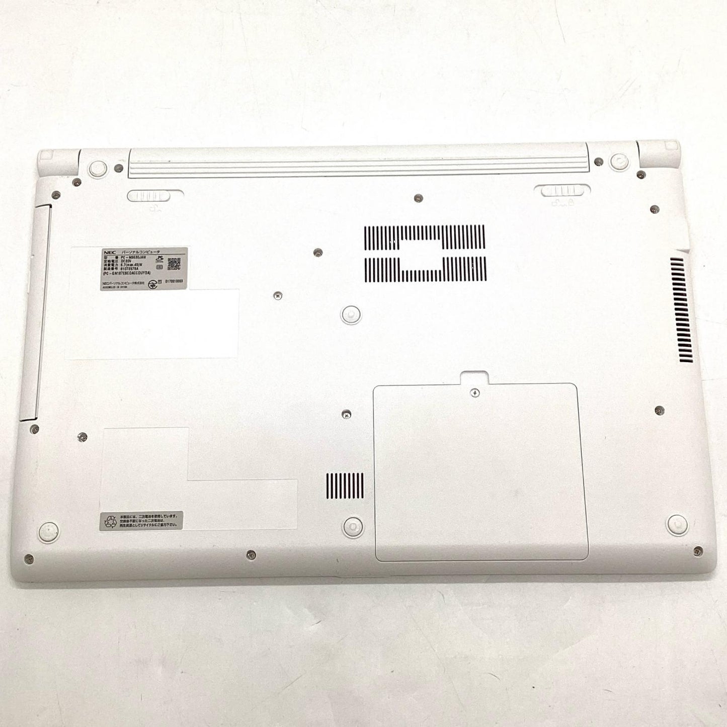【全額返金保証】【最速発送】NEC LAVIE NS630/J PC-NS630JAW Intel(R) Core(TM) i7-8550U CPU @1.80GHz 4GB SSD 256GB 75.2% 動作確認済