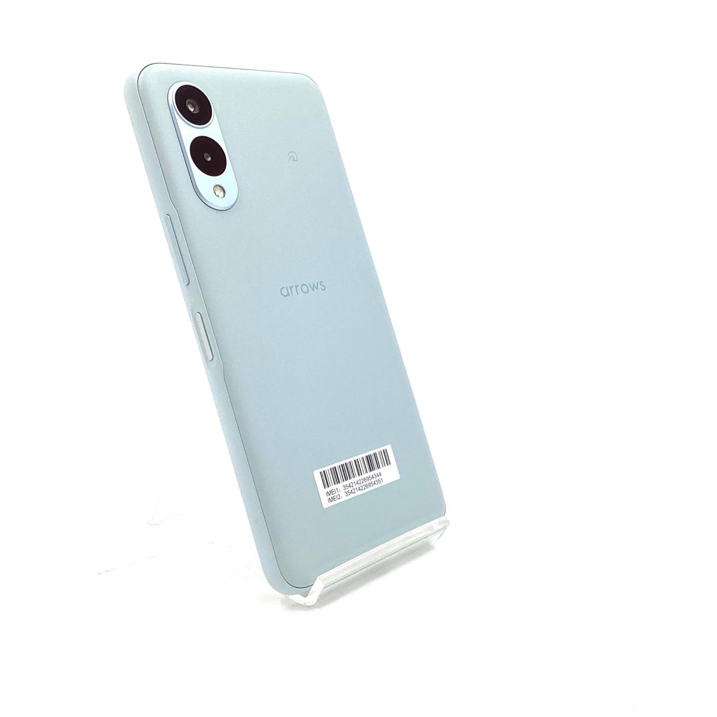 【全額返金保証】【最速発送】富士通 arrows We2 64GB ライトブルー docomo F-52E 白ロム 美品 動作確認済