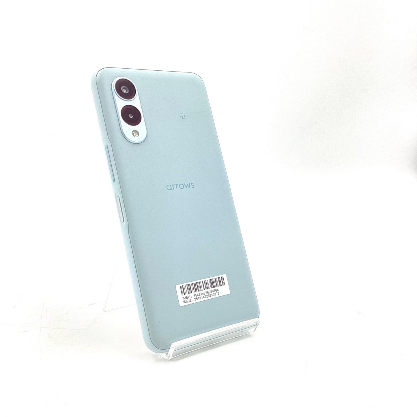 【全額返金保証】【最速発送】富士通 arrows We2 64GB ライトブルー docomo F-52E 白ロム 美品 動作確認済