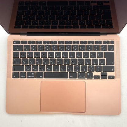 【全額返金保証】【最速発送】Apple MacBook Air 13.3インチ 2020 Apple M1 16GB 256GB ゴールド 87% 動作確認済