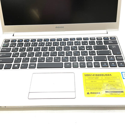 【全額返金保証】【最速発送】MouseComputer MBN1418265US2A i5-8265U 8GB SSD 256GB 87.2% 美品 動作確認済
