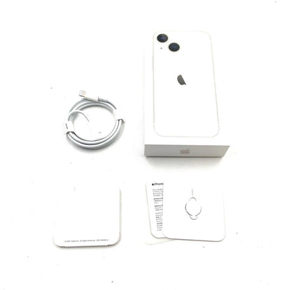 【全額返金保証】【最速発送】Apple iPhone iPhone 13 mini 256GB スターライト SIMフリー 白ロム 美品 動作確認済 89%