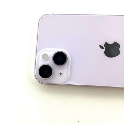 【全額返金保証】【最速発送】Apple iPhone iPhone 14 128GB パープル 楽天モバイル SIMフリー 白ロム 動作確認済 92%