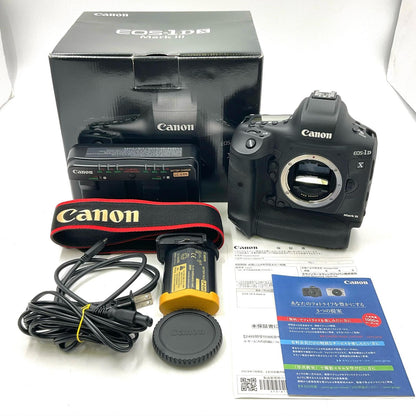 【全額返金保証】【最速発送】Canon デジタル一眼 EOS-1D X Mark III ボディ ブラック 美品 動作確認済