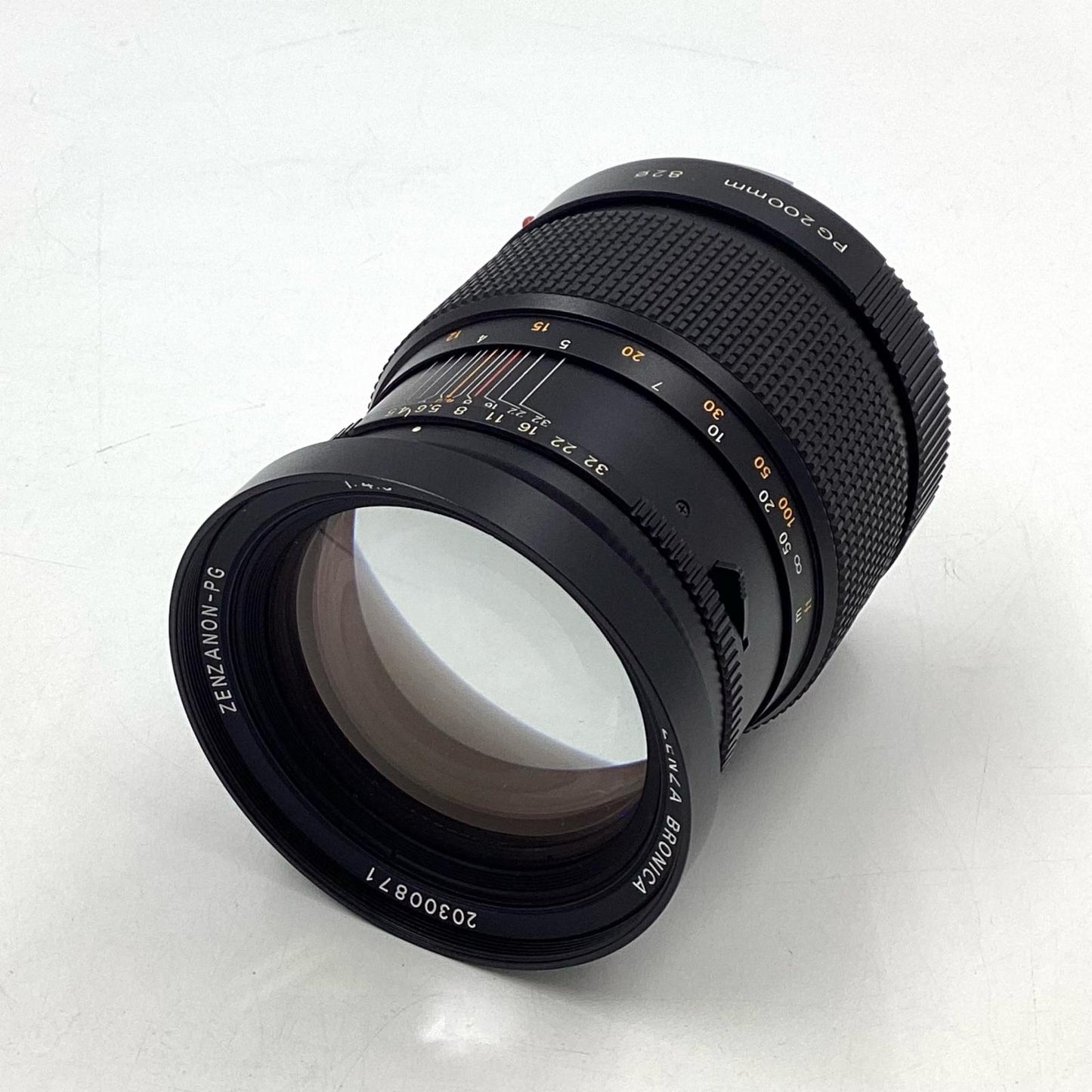 【全額返金保証】【最速発送】 ZENZA BRONICA ZENZANON-PG 200mm F4.5 美品 動作確認済