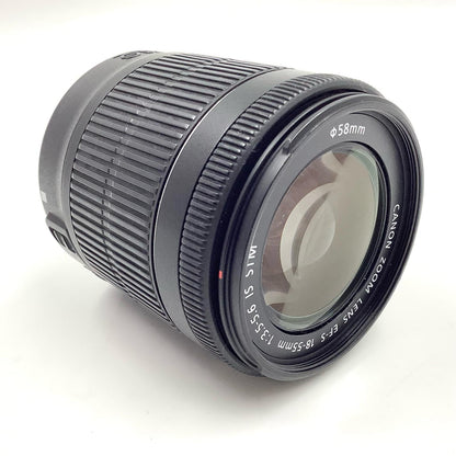 【全額返金保証】【最速発送】Canon EF-S18-55mm F3.5-5.6 IS STM 動作確認済