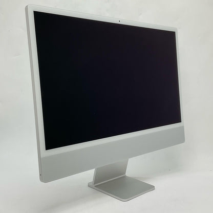 【全額返金保証】【最速発送】Apple iMac 24インチ M3 8コア 8GB SSD 256GB シルバー 美品 動作確認済