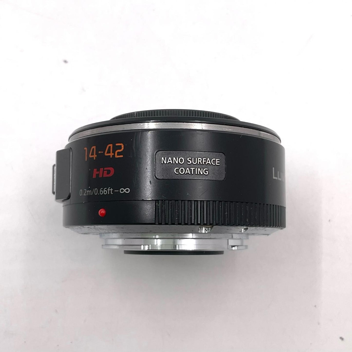 【全額返金保証】【最速発送】Panasonic LUMIX G X VARIO PZ 14-42mm/F3.5-5.6 ASPH./ POWER O.I.S. H-PS14042-K [ブラック] 動作確認済