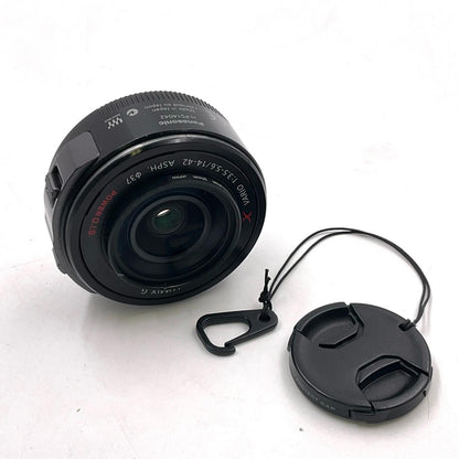 【全額返金保証】【最速発送】Panasonic LUMIX G X VARIO PZ 14-42mm/F3.5-5.6 ASPH./ POWER O.I.S. H-PS14042-K [ブラック] 動作確認済