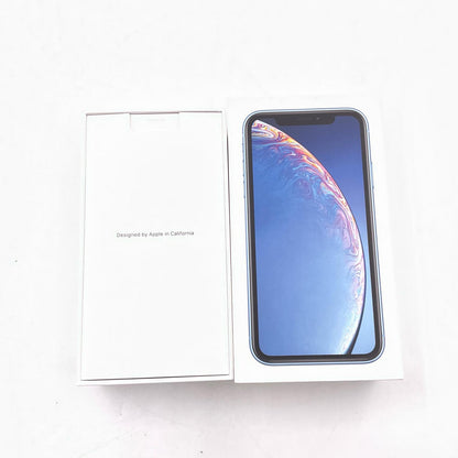 【全額返金保証】【最速発送】Apple iPhone iPhone XR 64GB ブルー au SIMフリー 白ロム 美品 動作確認済 81%