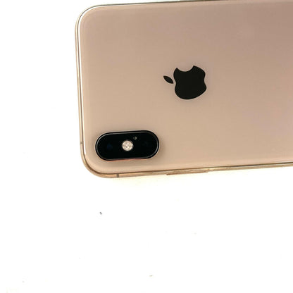【最速発送】Apple iPhone iPhone XS 256GB ゴールド au SIMフリー 白ロム【難有】 74%