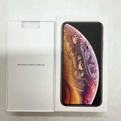 【最速発送】Apple iPhone iPhone XS 256GB ゴールド au SIMフリー 白ロム【難有】 74%