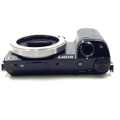 【全額返金保証】【最速発送】Sony デジタル一眼 α NEX-5T ボディ ブラック 動作確認済
