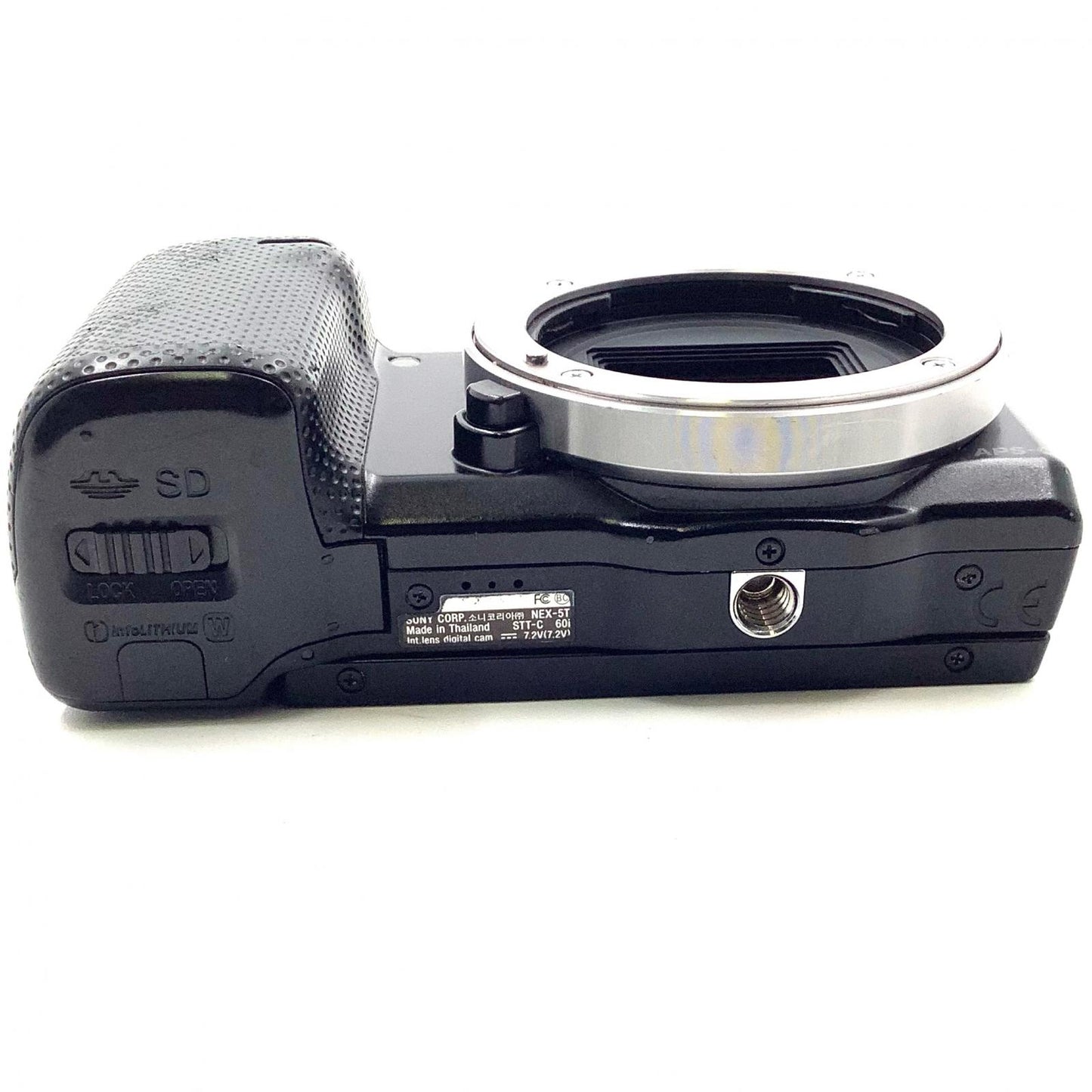 【全額返金保証】【最速発送】Sony デジタル一眼 α NEX-5T ボディ ブラック 動作確認済