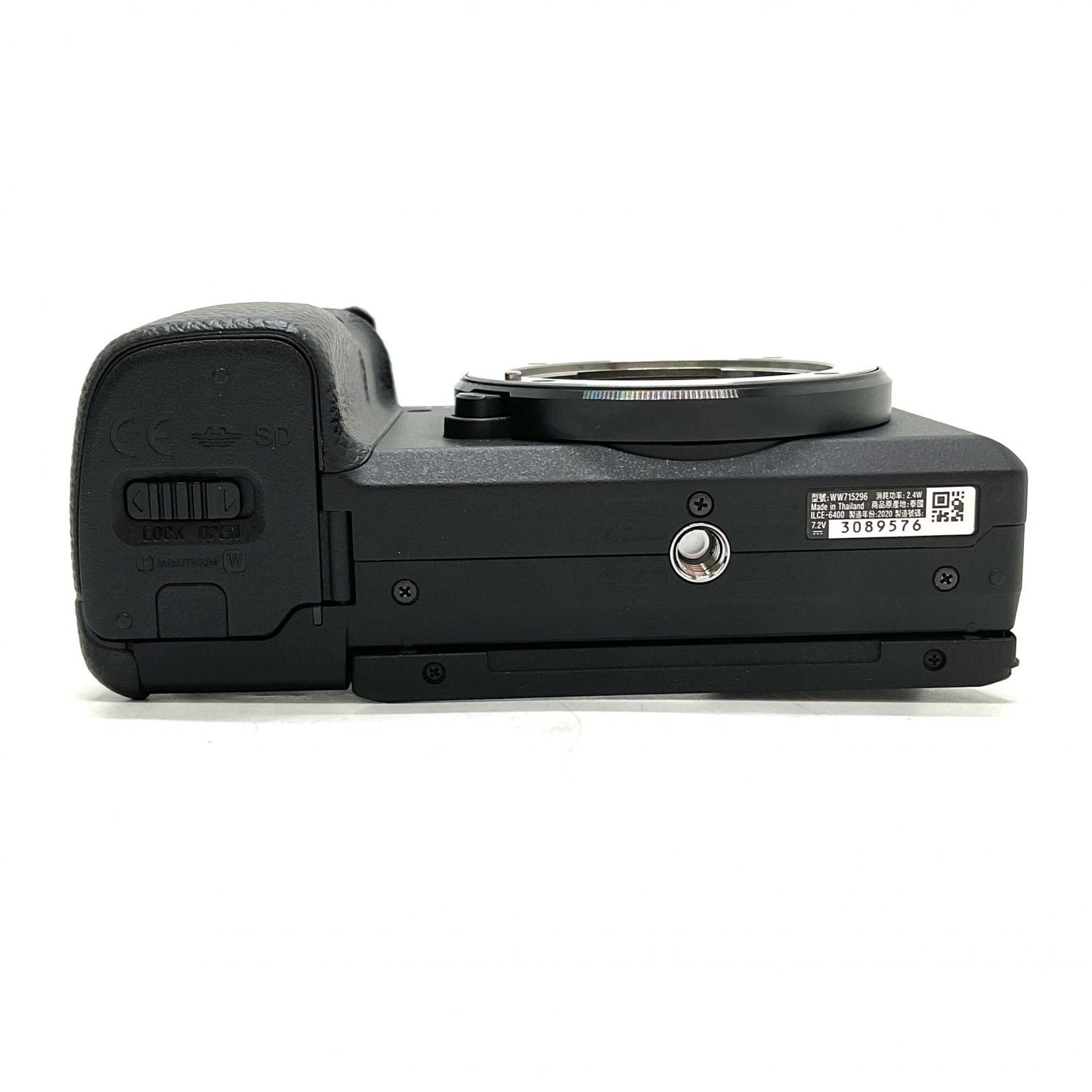 【全額返金保証】【最速発送】Sony デジタル一眼 α6400 ILCE-6400 ボディ ブラック 美品 動作確認済