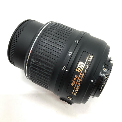 【全額返金保証】【最速発送】Nikon AF-S DX NIKKOR 18-55mm f/3.5-5.6G VR 動作確認済