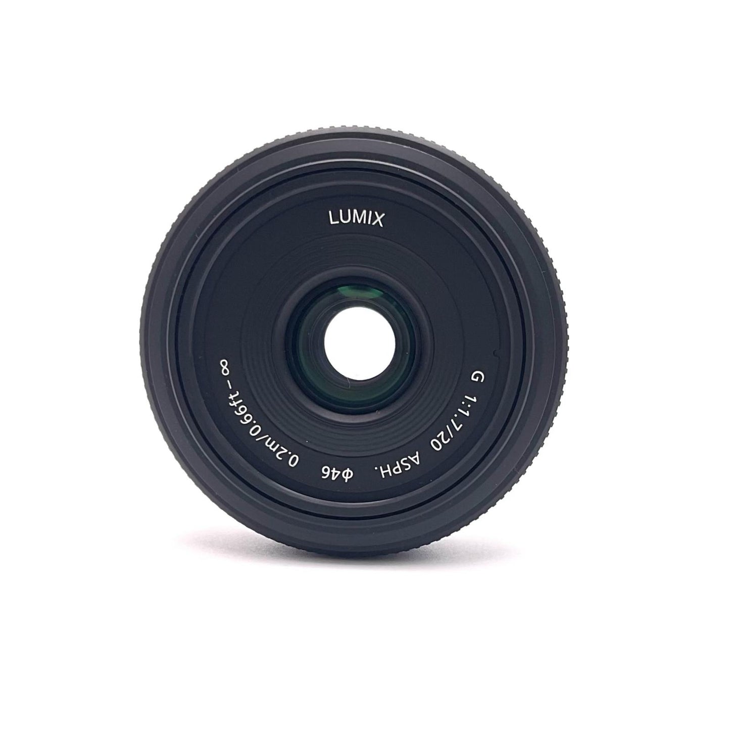 【全額返金保証】【最速発送】Panasonic LUMIX G 20mm/F1.7 ASPH. H-H020 美品 動作確認済