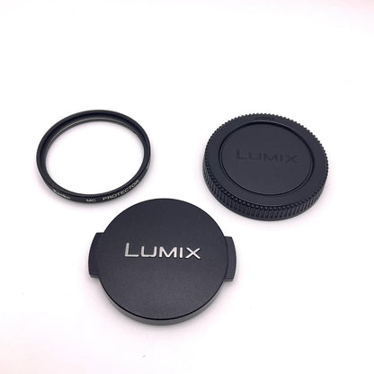 【全額返金保証】【最速発送】Panasonic LUMIX G 20mm/F1.7 ASPH. H-H020 美品 動作確認済