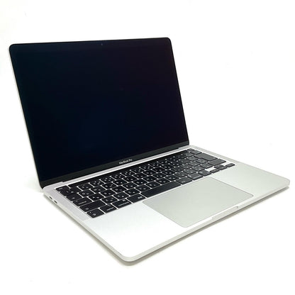 【全額返金保証】【最速発送】Apple MacBook Pro 13.3インチ 2020 M1 8コア 16GB 512GB シルバー 90% 美品 動作確認済