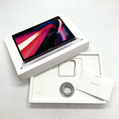 【全額返金保証】【最速発送】Apple MacBook Pro 13.3インチ 2020 M1 8コア 16GB 512GB シルバー 90% 美品 動作確認済