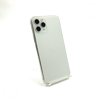 【全額返金保証】【最速発送】Apple iPhone iPhone Pro 11 Pro 256GB シルバー au 白ロム 動作確認済 86%
