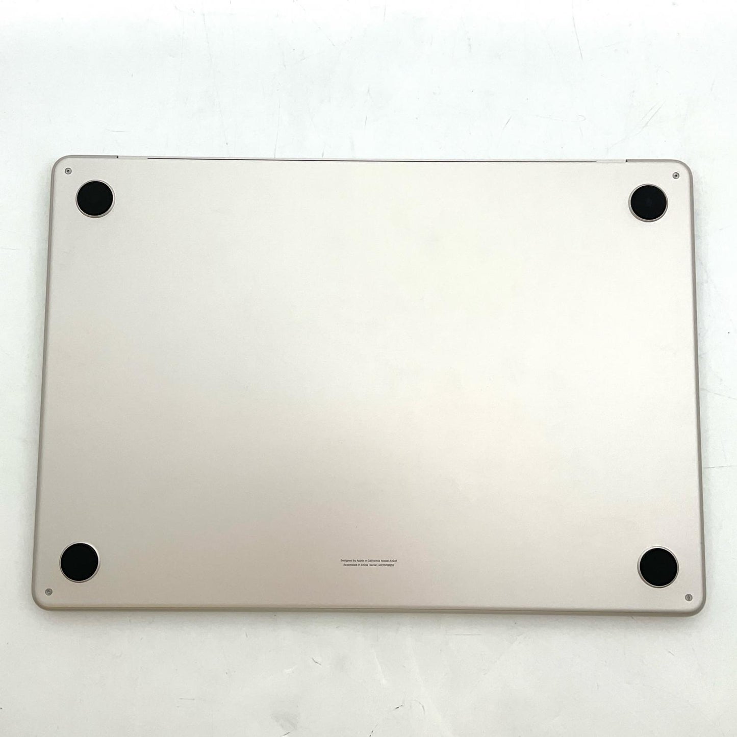 【全額返金保証】【最速発送】Apple MacBook Air 15インチ 2025 M4 16GB 512GB スターライト 96% 美品 動作確認済