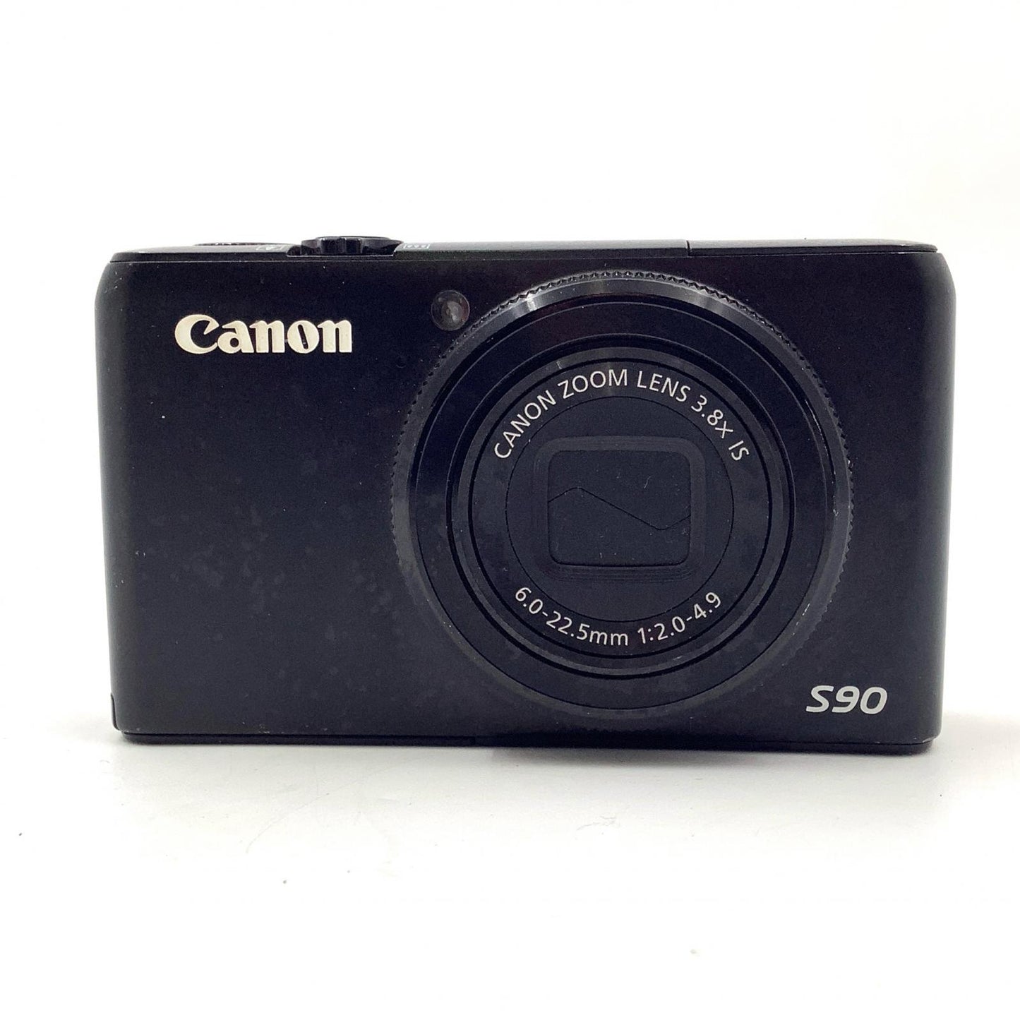 【全額返金保証】【最速発送】Canon コンパクトデジタルカメラ PowerShot S90 ブラック 動作確認済