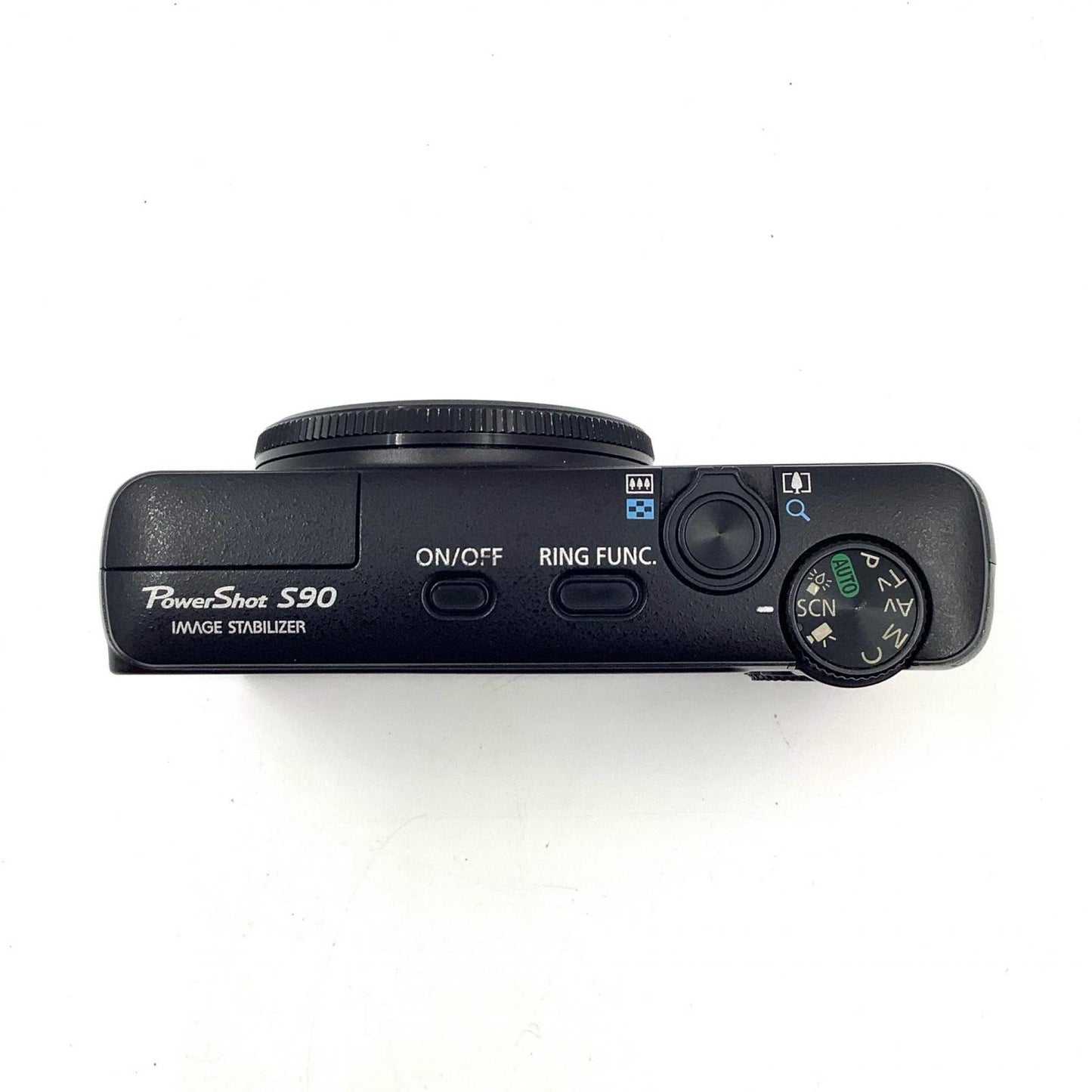 【全額返金保証】【最速発送】Canon コンパクトデジタルカメラ PowerShot S90 ブラック 動作確認済