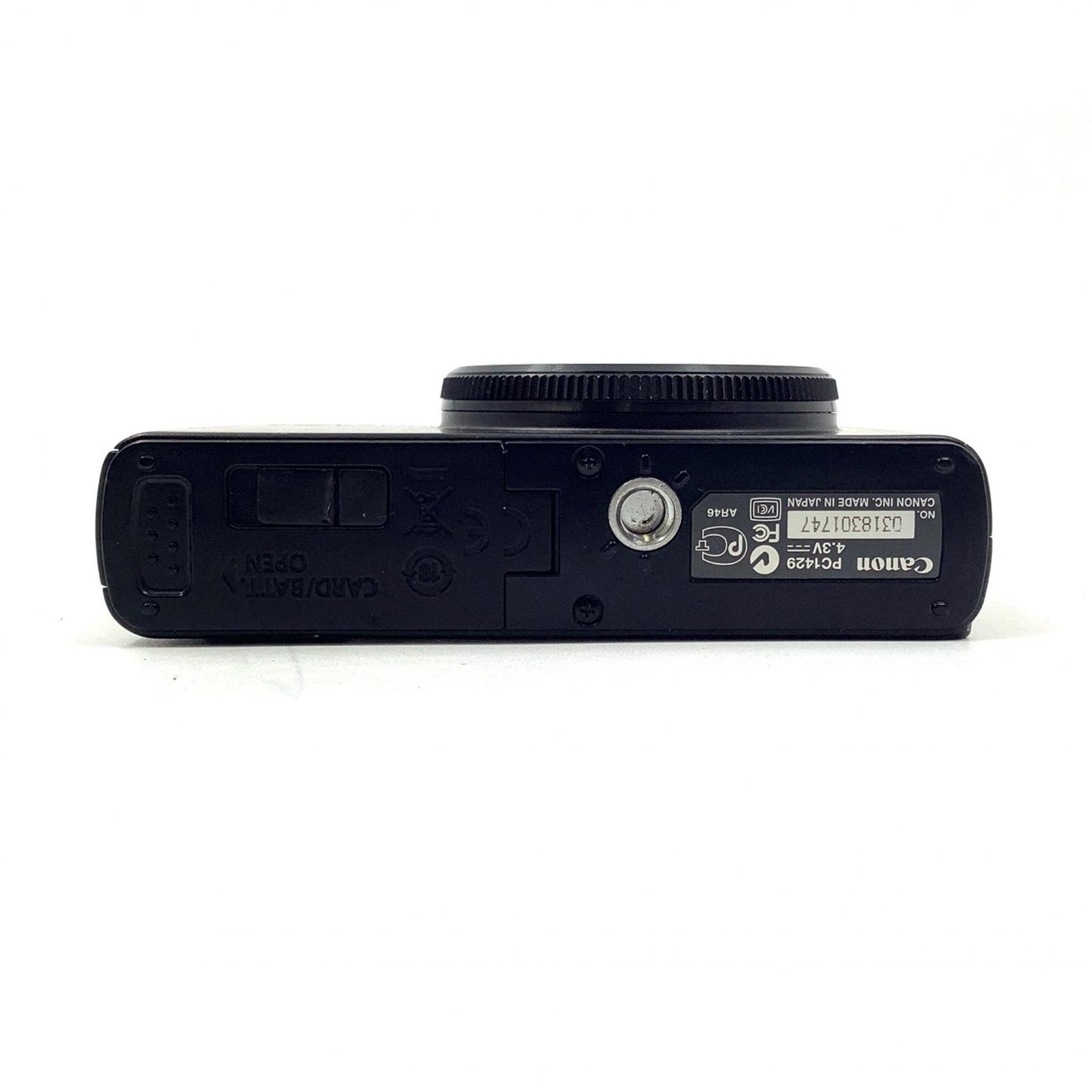 【全額返金保証】【最速発送】Canon コンパクトデジタルカメラ PowerShot S90 ブラック 動作確認済