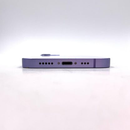 【全額返金保証】【最速発送】Apple iPhone iPhone 12 128GB パープル docomo SIMフリー 白ロム 動作確認済 76%