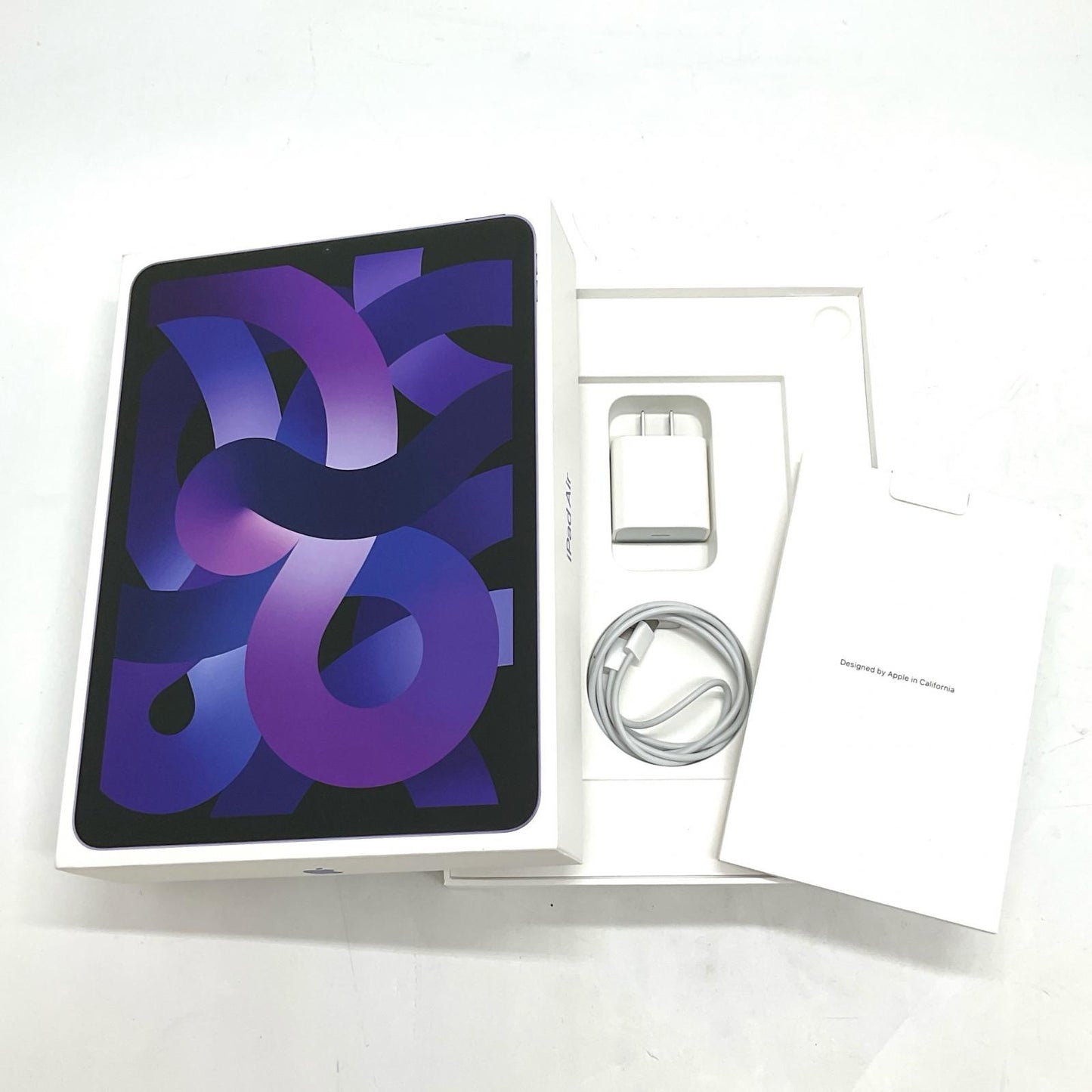 【全額返金保証】【最速発送】Apple iPad Air 10.9インチ 第5世代 64GB パープル Wi-Fi 美品 動作確認済