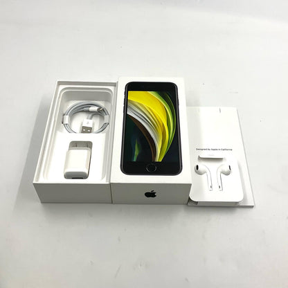 【全額返金保証】【最速発送】Apple iPhone iPhone SE（第2世代） 128GB ブラック 動作確認済 100%