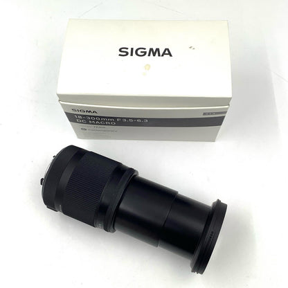 【全額返金保証】【最速発送】SIGMA 18-300mm F3.5-6.3 DC MACRO OS HSM [ニコン用] 美品 動作確認済