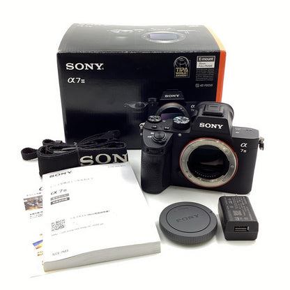 【全額返金保証】【最速発送】Sony デジタル一眼 α7 III ILCE-7M3 ボディ 動作確認済